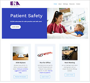 Homepage of the Dallas County ENA website